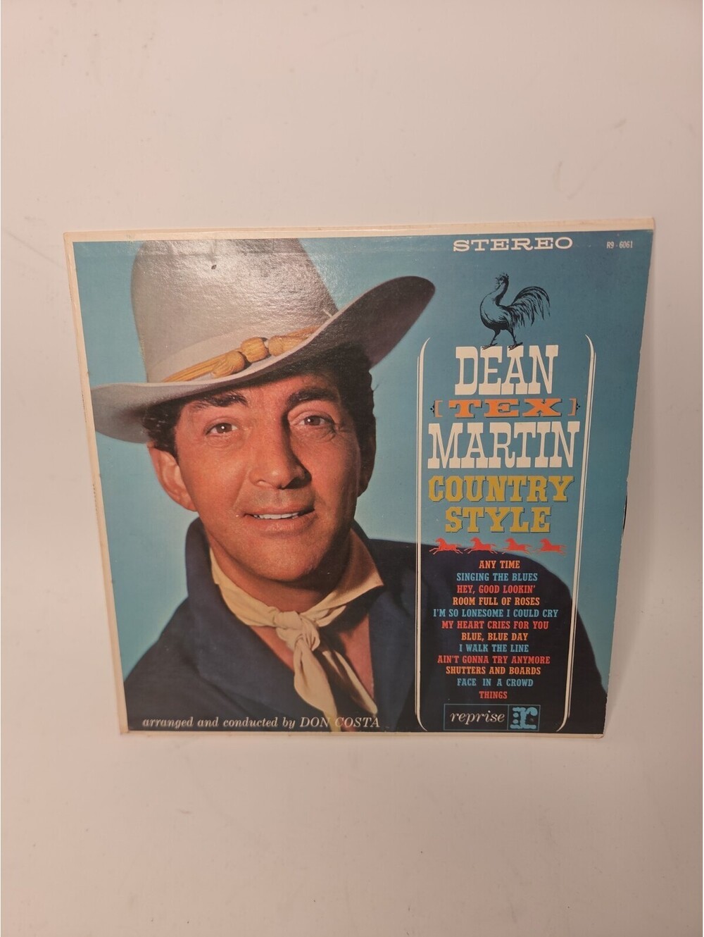 DEAN "TEX" MARTIN COUNTRY STYLE LP 1963